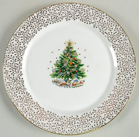 Christmas Eve Dinner Plate