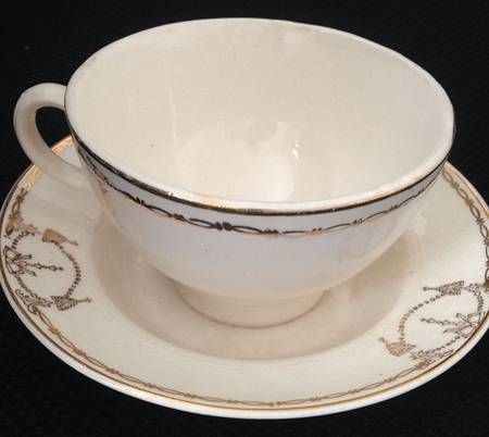 Commodore Footed Cup & Saucer Set