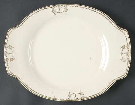 Commodore 14" Oval Serving Platter