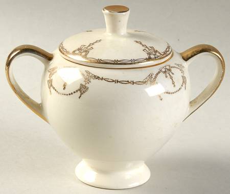Commodore Sugar Bowl & Lid
