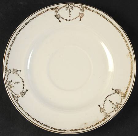 Commodore Saucer for Flat Cup