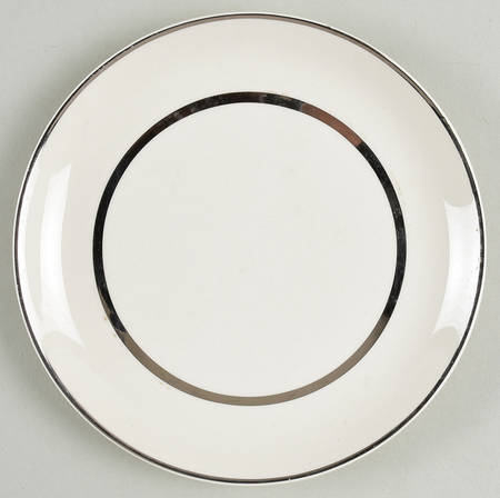 Heirloom Platinum Bread & Butter Plate