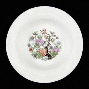 Indian Tree (Victory Shape) Rim Fruit/Dessert (Sauce) Bowl