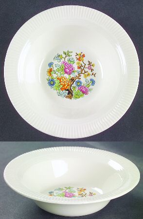 Indian Tree (Victory Shape) Rim Cereal Bowl