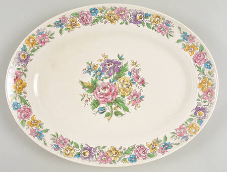 Lansdowne 13" Oval Serving Platter