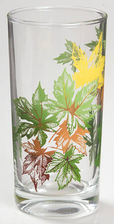 Maple Leaf Glassware Short Tumbler