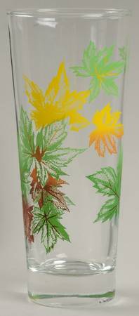 Maple Leaf Glassware Tall Tumbler