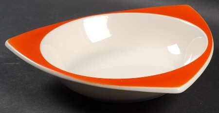 Mandarin (Tricorne) 9" Round Vegetable Bowl