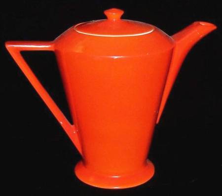 Mandarin (Tricorne) Coffee Pot & Lid