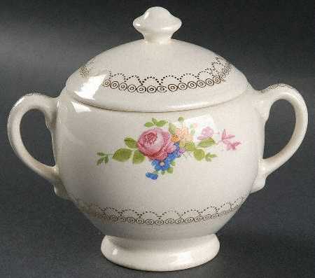 Maryland Sugar Bowl & Lid