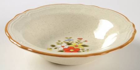 Meadow Rim Fruit/Dessert (Sauce) Bowl
