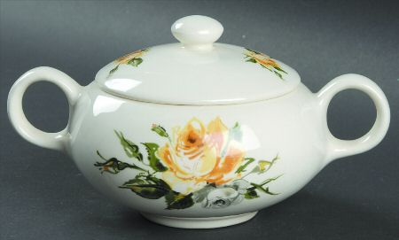 Melody Lane Sugar Bowl & Lid