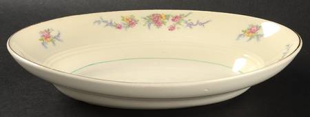 Monticello (Smooth Rim) 9" Oval Vegetable Bowl