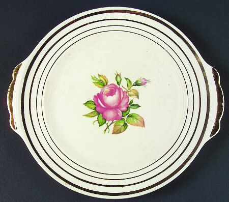 Mt Vernon Handled Cake Plate