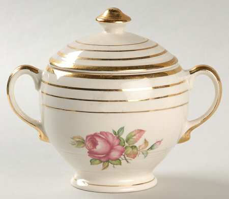 Mt Vernon Sugar Bowl & Lid