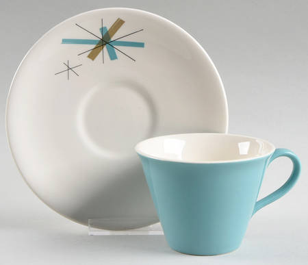 North Star Flat Cup & Saucer Set