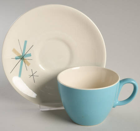 North Star Flat Cup & Saucer Set
