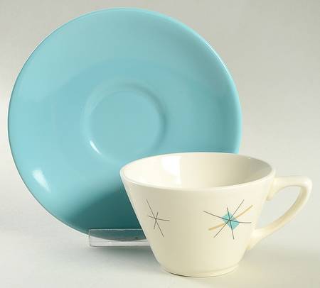 North Star Flat Cup & Saucer Set