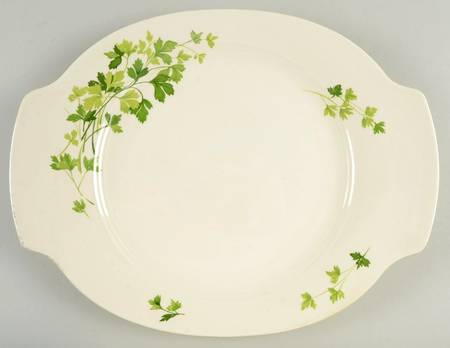 Parsley 14" Oval Serving Platter