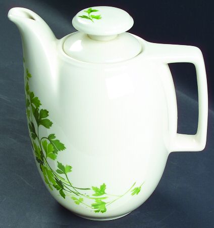 Parsley Coffee Pot & Lid