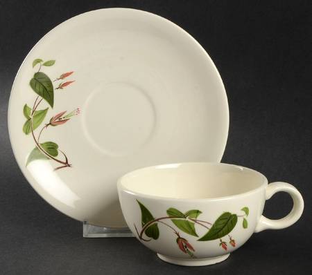 Primrose Flat Cup & Saucer Set