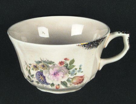 Rust Tulip Flat Cup