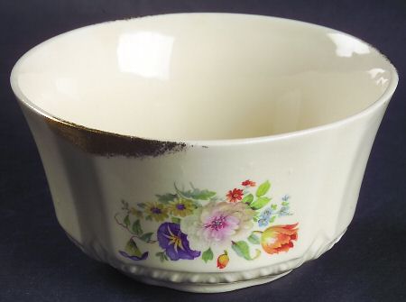 Rust Tulip Cranberry Bowl
