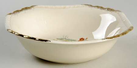 Rust Tulip Coupe Cereal Bowl