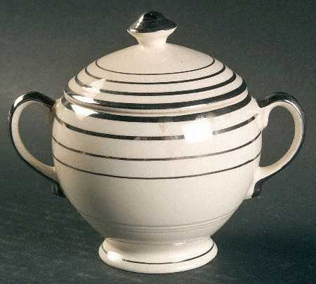 Saphire Sugar Bowl & Lid