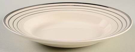 Saphire Rim Soup Bowl