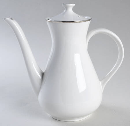 Silver Elegance (England) Coffee Pot & Lid