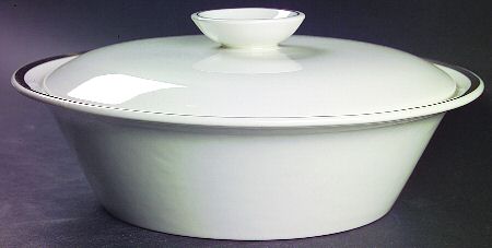 Silver Elegance (England) Round Covered Vegetable