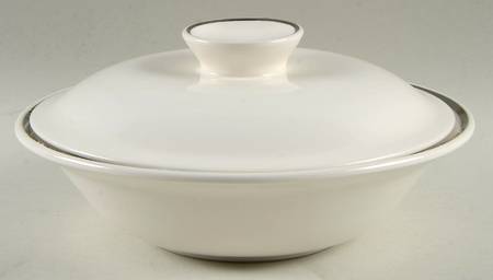 Silver Elegance (American) Round Covered Vegetable
