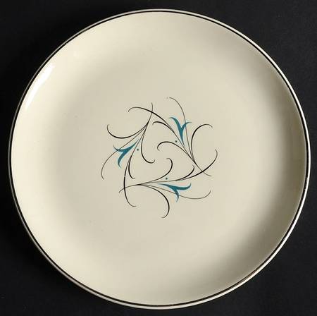 Simplicity Turquoise Salad Plate