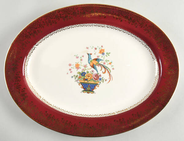 SLM33 (CENTURY) 13" Oval Serving Platter