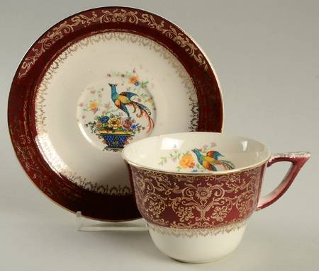 SLM33 (CENTURY) Flat Cup & Saucer Set