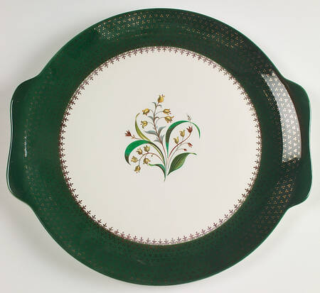 SLM43 Handled Cake Plate