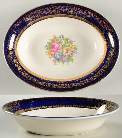 SLM76 9" Oval Vegetable Bowl