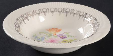 Rust Tulip (Victory) Rim Fruit/Dessert (Sauce) Bowl