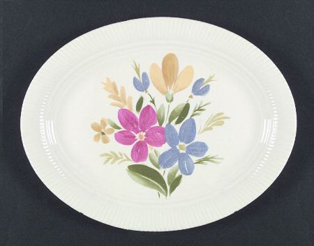Sun Valley (China) Victory Shape 11" Oval Serving Platter