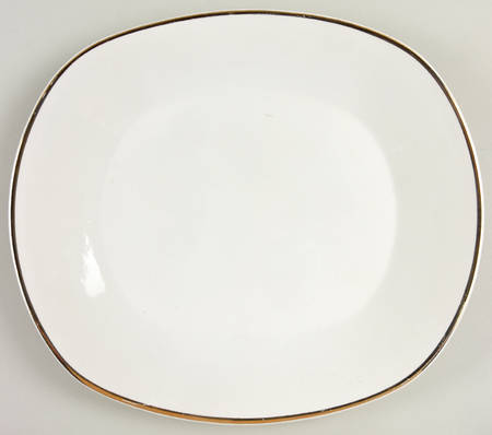 Symphony In Gold 11" Oval Serving Platter by Salem