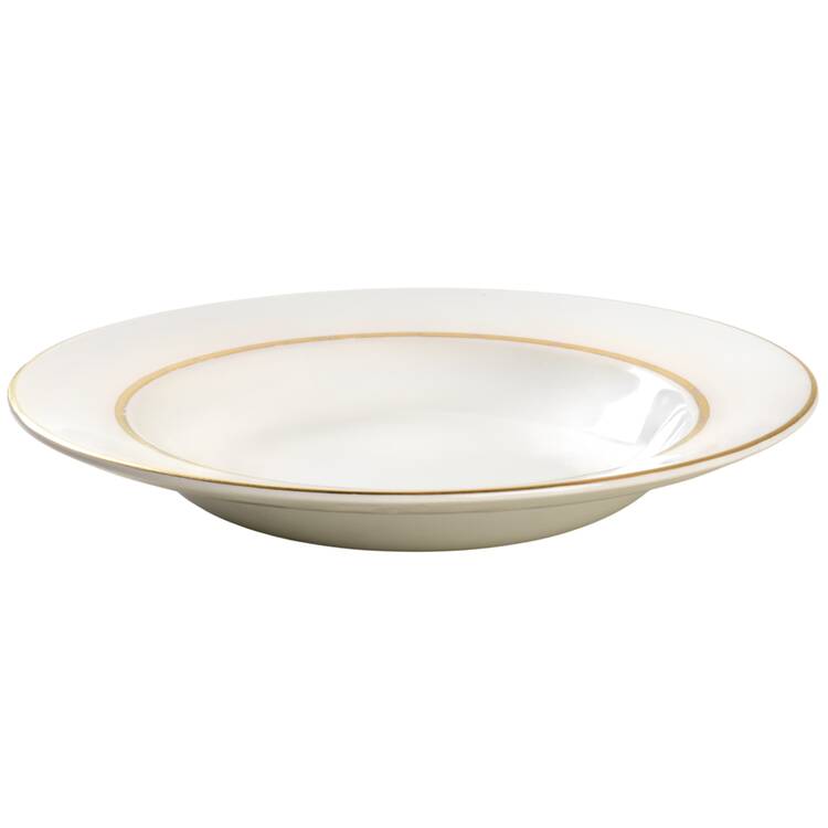 Symphony In Gold Rim Soup Bowl