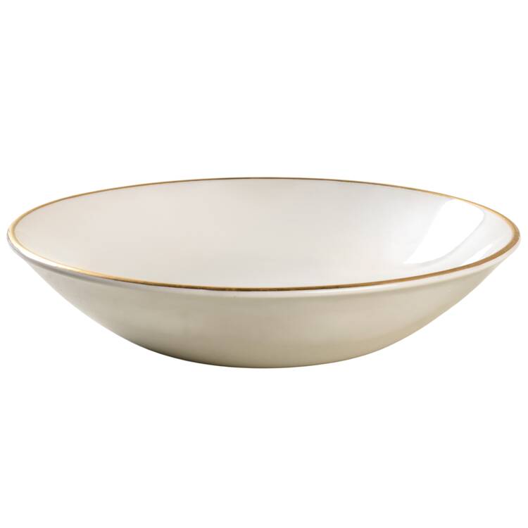 Symphony In Gold 8" Round Vegetable Bowl