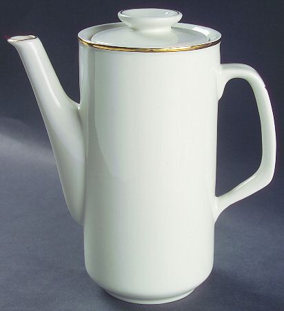 Symphony In Gold Coffee Pot & Lid