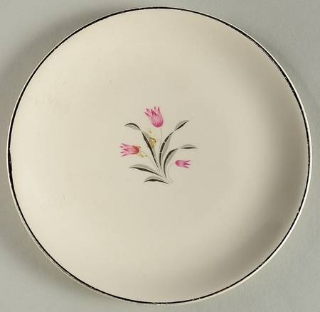 Tulip Time Salad Plate