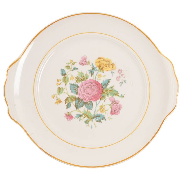 Victorian Rose Underplate for Gravy Boat
