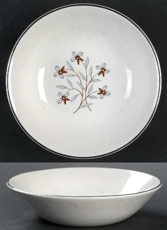 Whimsey (White Background) Fruit/Dessert (Sauce) Bowl