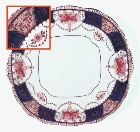 Atlanta Square Handled Cake Plate