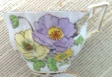 Cornpoppy Footed Cup