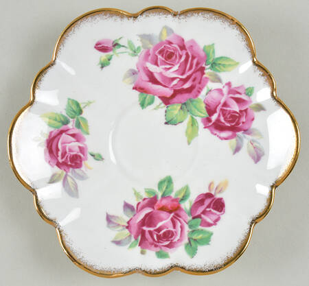 Juliana Rose Saucer for Footed Cup